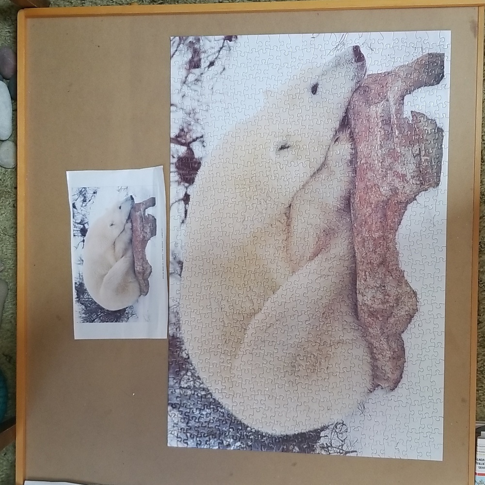 🧩750PC POLAR BEAR PUZZLE